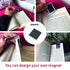 Round and Square Magnets with Adhesive Backing